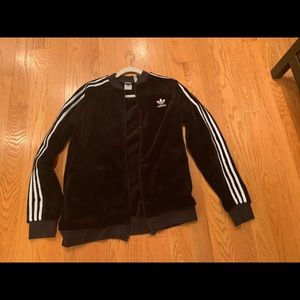 Adidas zip up track style jacket